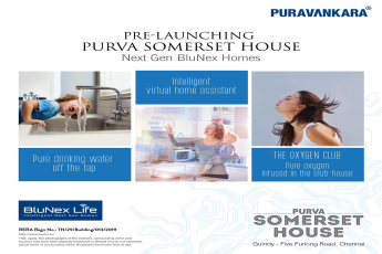 Pre-launching Purva Somerset House in Guindy, Chennai